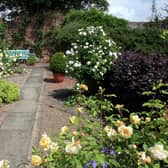 Manor Heath walled garden, which is one of the Calderdale parks selected for the Green Flag award