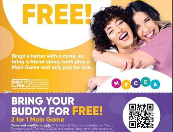 Save the QR code to redeem your offer