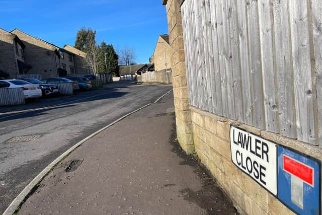 Police were called to Lawler Close in Ovenden, Halifax, last night