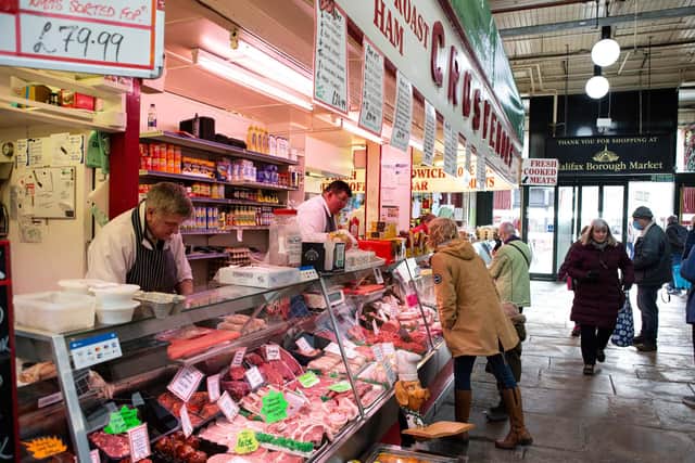 Calderdale Markets Manager John Walker said the market is a "thriving commercial and community asset, generating significant income and continuing a trading tradition that stretches back many centuries." Picture: Bruce Fitzgerald