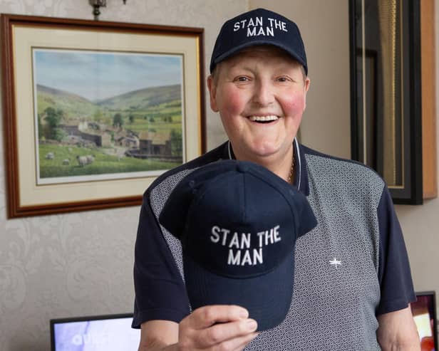 Richard Mackie, known as 'Stan', has raised thousands for cancer charities since being diagnosed with prostate cancer with his viral fundraising