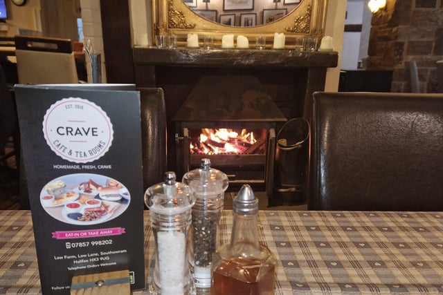 Crave Cafe and Tearooms is at Shears Inn Paris Gates in Halifax