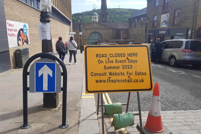 Some small roads around The Piece Hall will be shut
