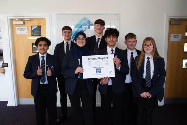 Trinity Academy Grammar has been awarded Good in its Ofsted