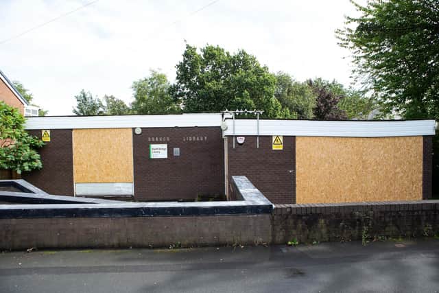 Bailiff Bridge Library, Devon Way, Bailiff Bridge, will go under the auctioneer's hammer in February. The building was closed by Calderdale Council in 2019.