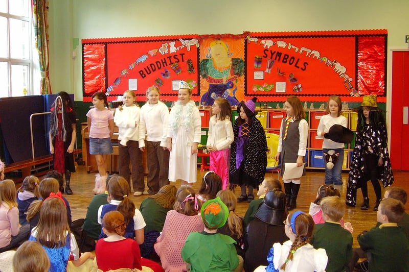 Walsden Junior School celebrates World Book Day in 2006