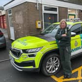 Yorkshire Ambulance Service paramedic Sue Sumner
