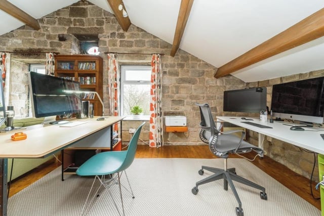 The spacious property gives the opportunity to work from home in comfort.