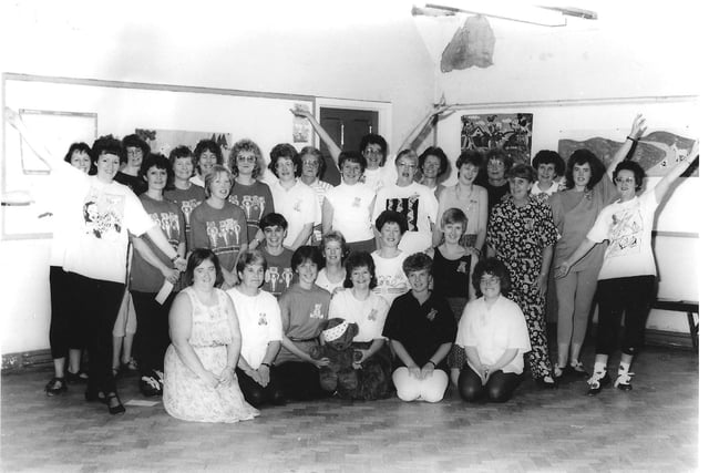 Brighouse tappers raising money for Children in Need in November 1991