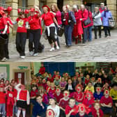 Red Nose Day in Calderdale over the years