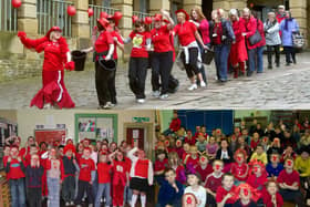 Red Nose Day in Calderdale over the years