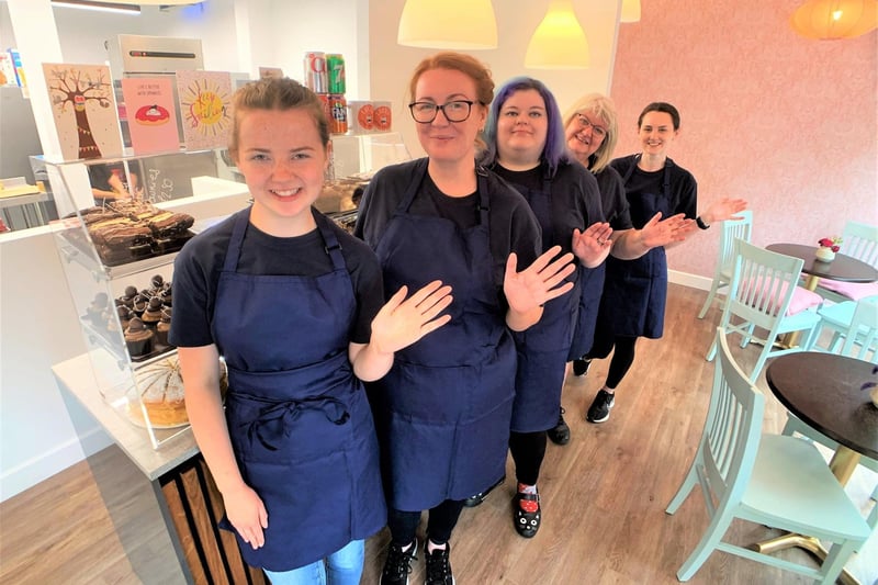 Lucy's Little Bake House is on Carrier Street in the Westgate Arcade in Halifax town centre