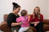 Kate Dearden MP visiting Horton Housing, which supports families at risk of homelessness.