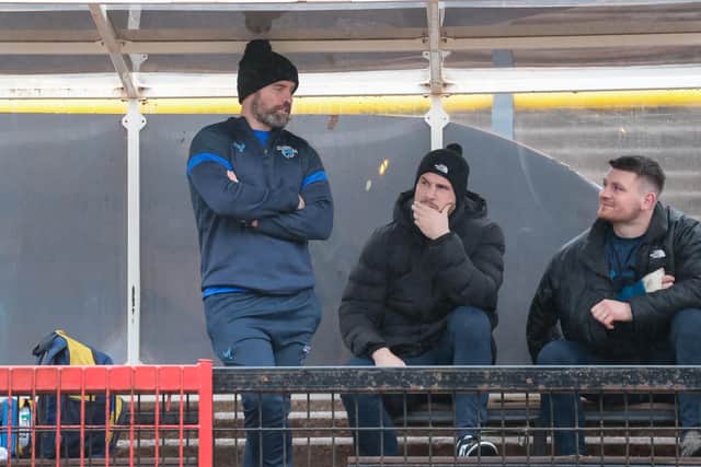 Halifax Panthers’ head coach Liam Finn has admitted it “wouldn’t be ideal” if his side’s final pre-season friendly at Keighley Cougars is beaten by the icy, wintry weather. (Photo credit: Simon Hall/Huw Evans Agency)