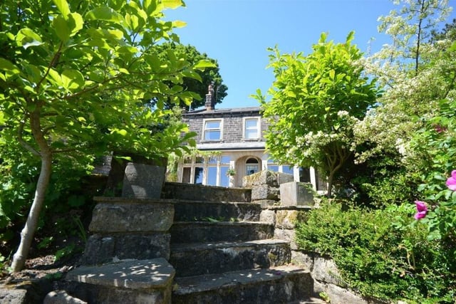 As the property sits on the hillside, views can be enjoyed across the Calder Valley.