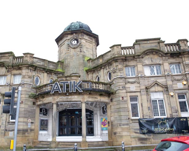 The former Atik Nightclub, now New Beginnings in Halifax town centre used to be a cinema. It is thought to be haunted by the ghost of a projectionist who burned to death during a horror film showing 70 years ago.