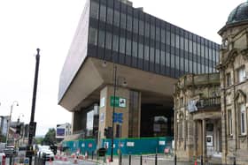Work is going on at Lloyds Banking Group's HQ in Halifax