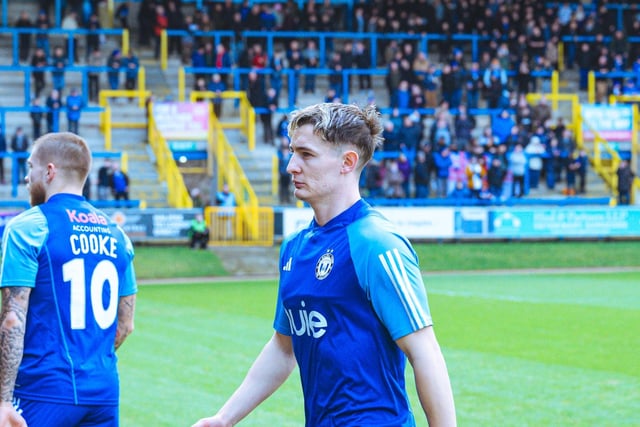 Such a wholehearted player - didn't get the joy going forward at Dageham that he's had in recent weeks but that didn't mean there was any less effort or running from him.