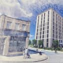 An artist’s impression of how the completed Placefirst apartments at Cow Green Halifax, might look when completed