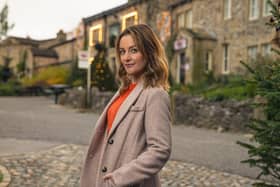 Calderdale actress Paula Lane has joined the cast of ITV’s Emmerdale and is due to make her debut on screen in January. Picture: ITV/Mark Bruce