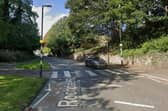 The proposals include an upgrade to the crossing on Rochdale Road in West Vale, north-west of the junction with Fox Court. Picture: Google Street View.