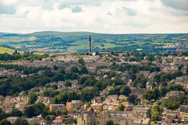 Formerly known as Gletcliffe Hill, at 260m (853ft) stands approx. 120m (400ft) above Halifax town centre. During the 18th Century, the bodies of executed men, including the Cragg Vale Coiners, were suspended in chains at the top of the hill as a warning and a moral lesson for the local population. There are some spectacular views of Halifax, such as the one pictured, to be had from visiting Beacon Hill.