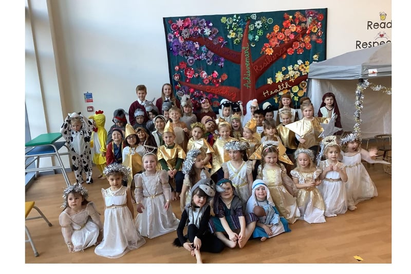 'Wriggly Nativity' at Copley School