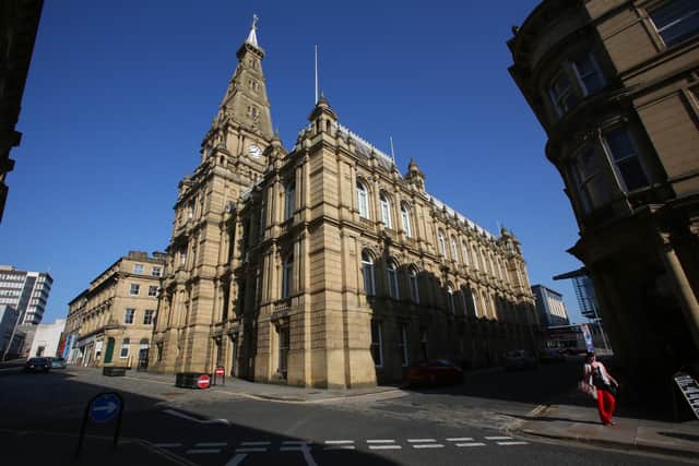 Halifax Town hall, home of Calderdale Council