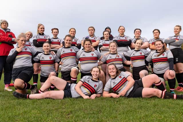 Old Brodleians Ladies are on the brink of winning the league title with an unbeaten record. Pic: Stephen Barnes Photography