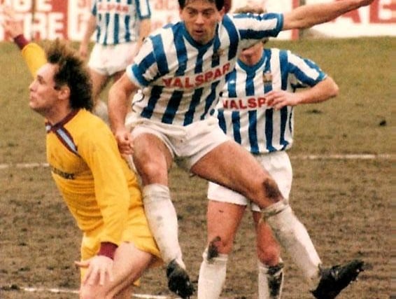 Phil Brown, Halifax v Burnley, February 21, 1987