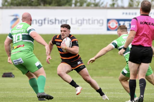 Connor Davies joins Fax after helping Dewsbury Rams to the 2023 League 1 title. (Photo credit: Thomas Fynn)