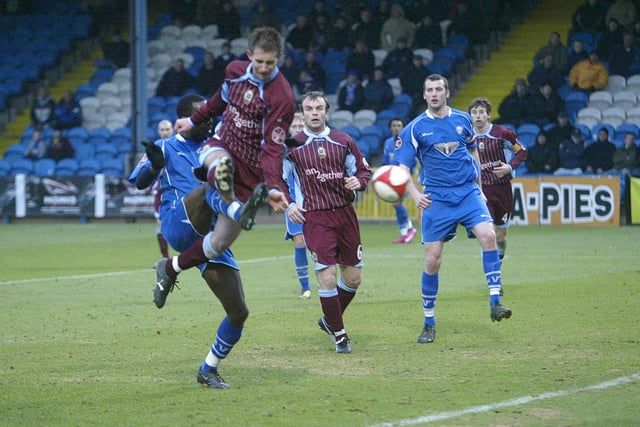 Halifax Town v Radcliffe Borough at The Shay from January 2009
