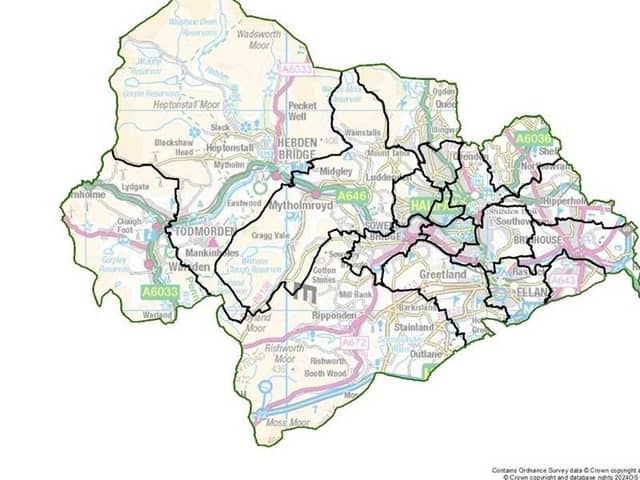 The new plans for Calderdale Council wards