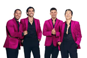 Gorka Marquez, Julian Caillon, Aljaž Škorjanec and Carlos Gu. Picture: Ryan Howard for The TCB Group.