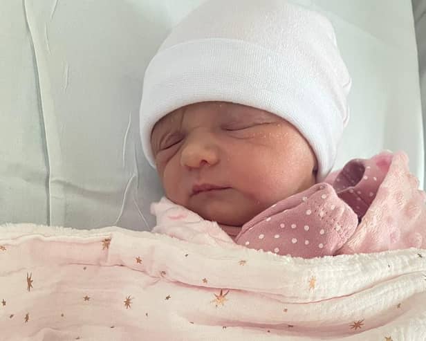 Little Lori was the first baby to be born in Halifax in 2023