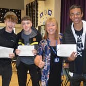 Todmorden High School students receive their GCSE results