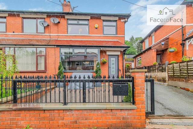 This three bedroom semi-detached home is on the market for £350,000 with Face to Face Estate Agents