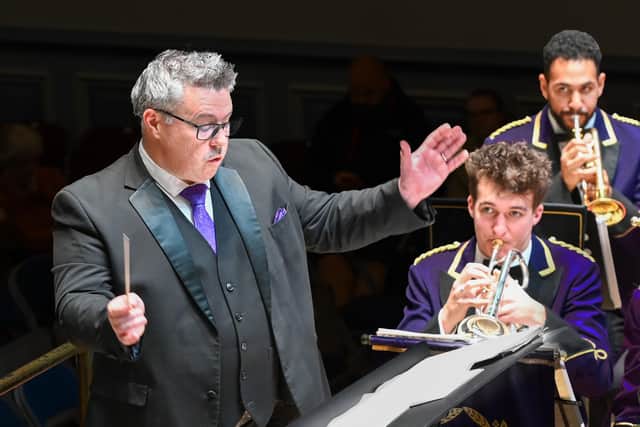 Conductor Dr David Thornton. Picture by Gordon Ratcliffe.