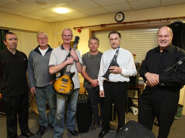 Rigor Mortis playing the Epilepsy fund raising evening at Halifax Bowling Club back in 2008.