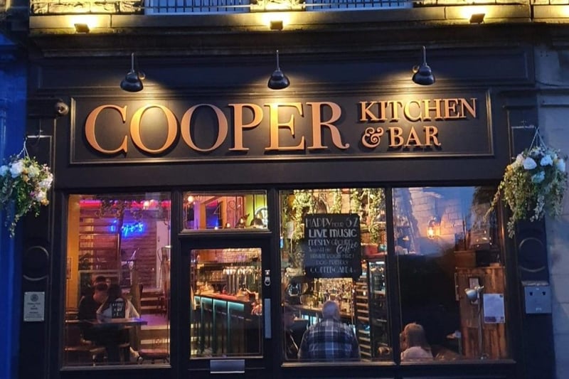Cooper Kitchen and Bar is on Southgate in Elland