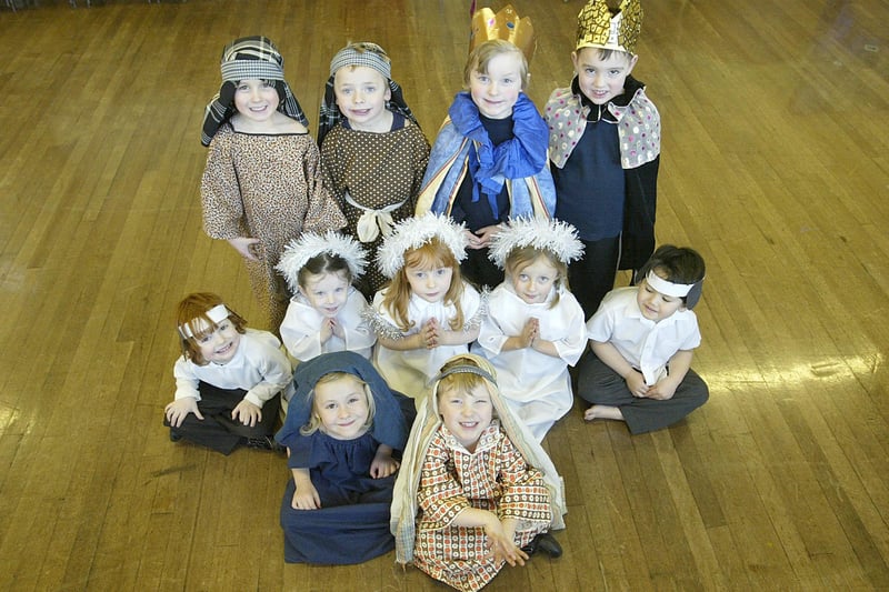 Nativity play at Cragg Vale Junior and Infant School in 2007