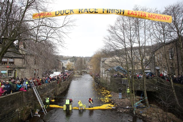Hebden Bridge Duck Race 2013