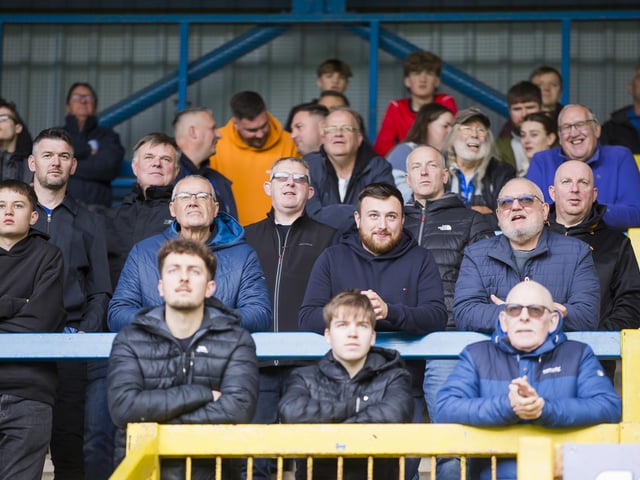 FC Halifax Town v South Shields, FA Cup fourth qualifying round at The Shay