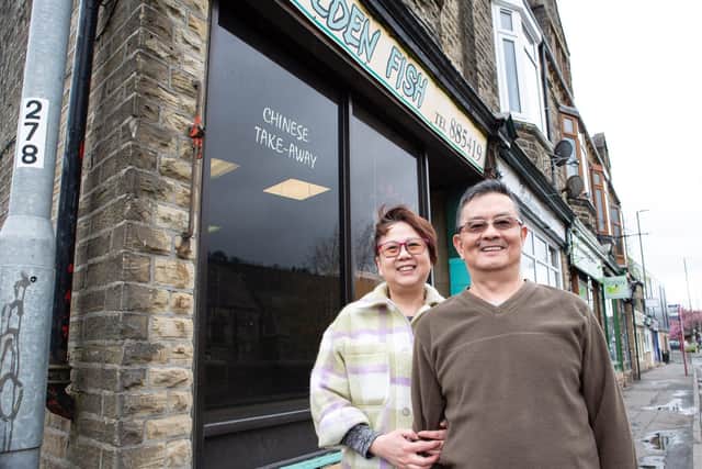 The Golden Fish owners Raymond and May Poon