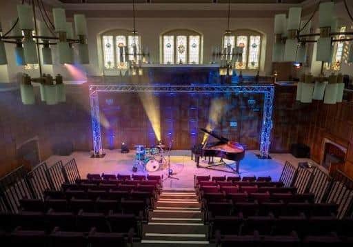 The building has been transformed into a music school and wellness centre