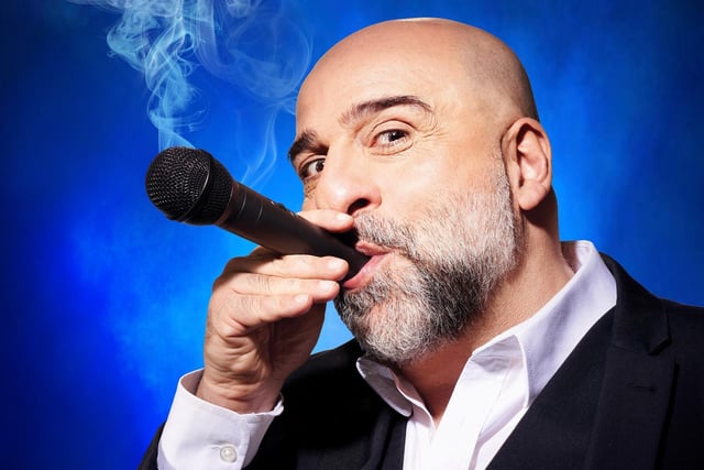 Comedian Omid Djalili is bringing The Good Times Tour to the Victoria Theatre on November 26.