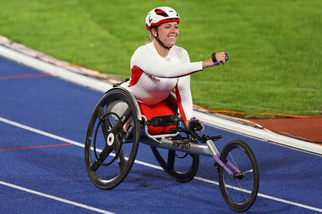 Hannah Cockroft. (Photo by Matthew Lewis/Getty Images)