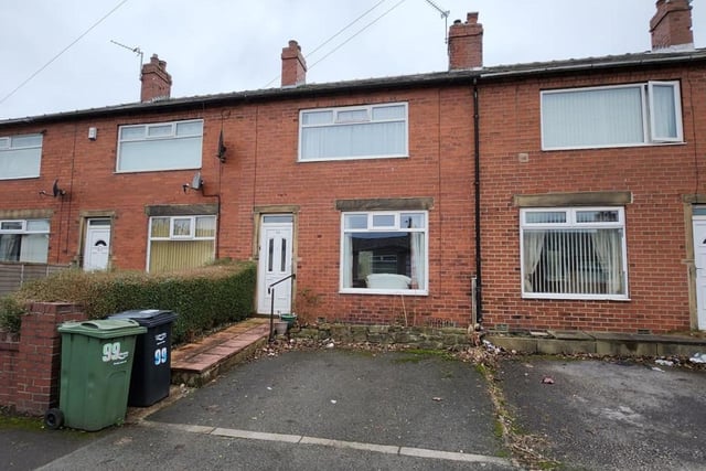 This two bedroom home is located in Pellon and benefits from large family gardens. It is on the market with Boococks Estate Agents.