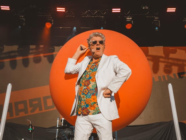 Thompson Twins' Tom Bailey at The Piece Hall