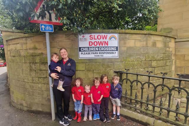 A nursery in Halifax says the safety of children is being put at risk unless urgent action is taken by Calderdale Council on dangerous drivers.